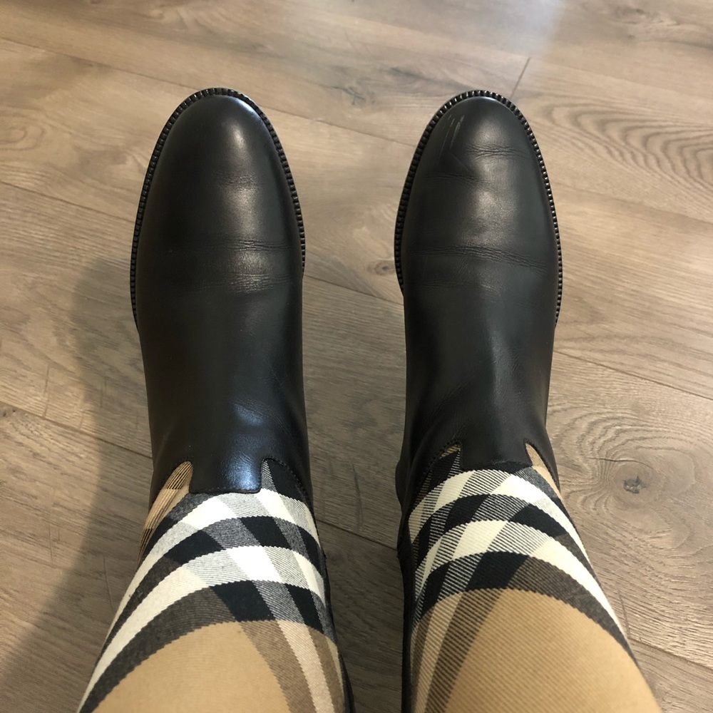 Burberry Housecheck Copse HC Flat Boot - Picture 4 of 4